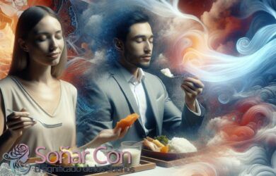Comer en sueños - Significado espiritual e interpretación y en concordancia con su Significado de soñar con Personas