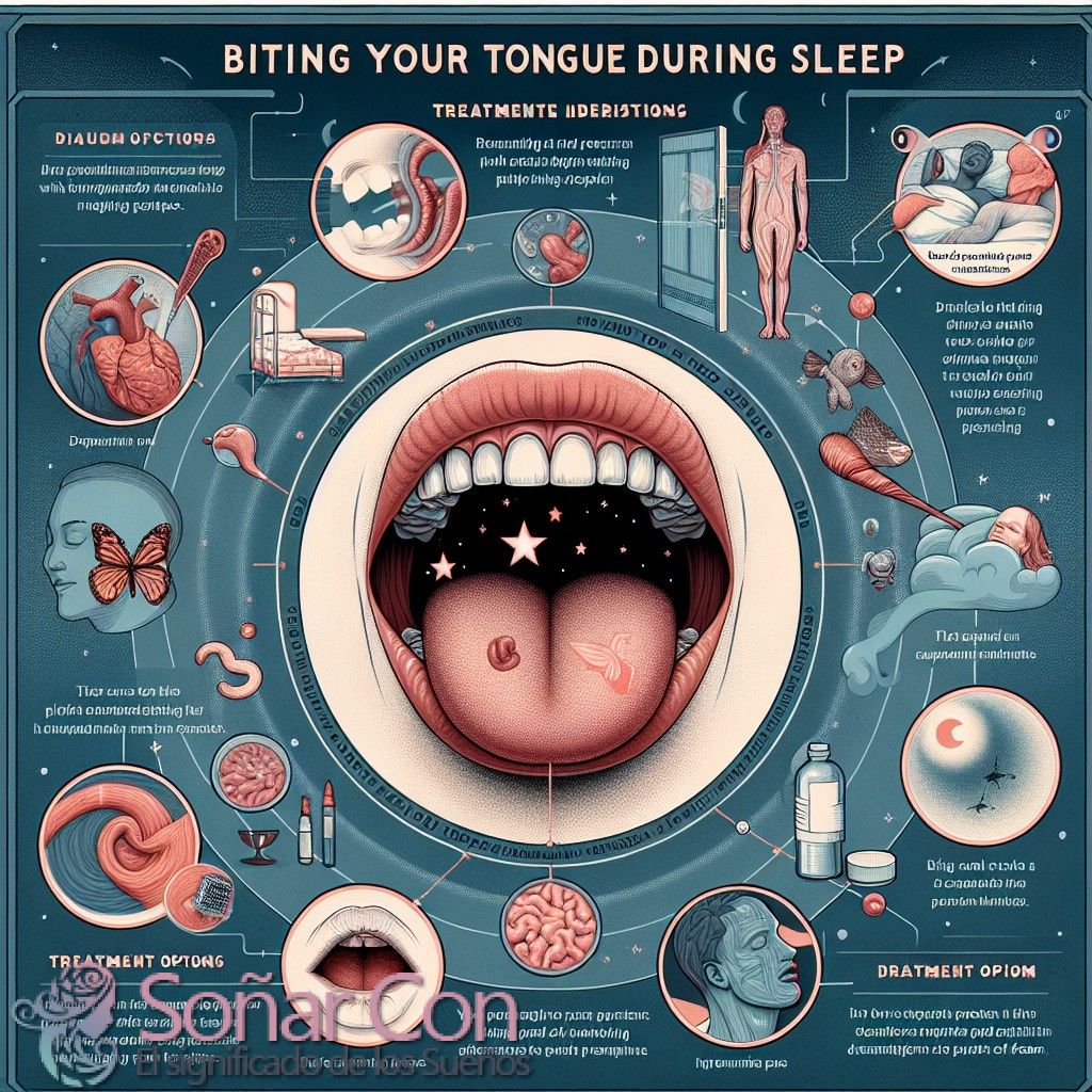 Morder la lengua durante el sueño - Causas y tratamiento Morderse la lengua durante el sueño – Causas y tratamiento y de acuerdo con su Significado de soñar con Personas