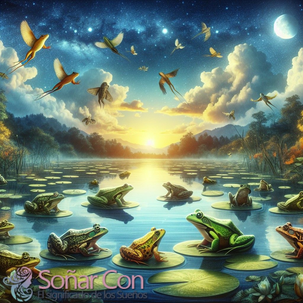 Imagen representativa basada en el Significado de Soñar con Ranas y de acuerdo con tu Soñar con Animales y su significado