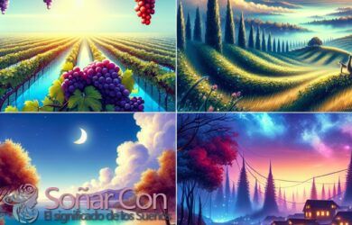 Significado de Soñar con Uvas y de acuerdo con tu ¿Qué significa soñar con Lugares?