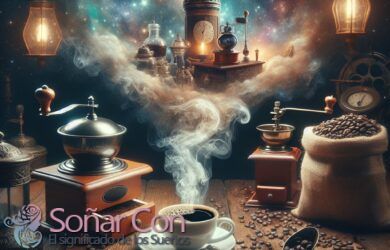 Soñar con Café y en concordancia con su Soñando con Objetos