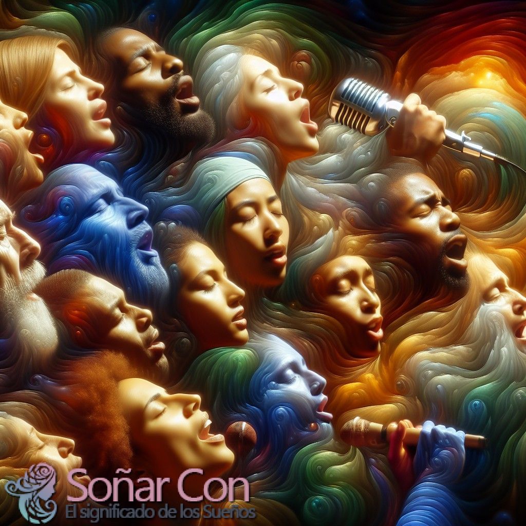 Soñar con el canto Soñar con el canto y en concordancia con su Simbolismo de soñar con Personas