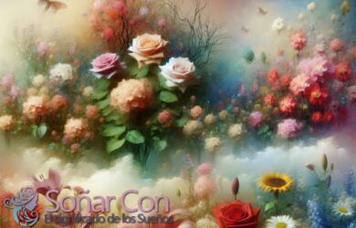 Soñar con Flores y en concordancia con su Soñando con Objetos