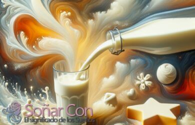 Soñar con la leche y su SIGNIFICADO y en concordancia con su Soñando con Objetos