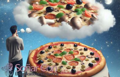 Soñar con Pizza y en concordancia con su Soñando con Objetos