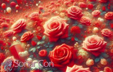 Soñar con Rosas y en concordancia con su Soñando con Objetos