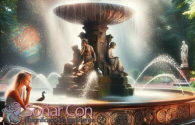 Soñar con fuente y de acuerdo con tu Qué significa soñar con Lugares