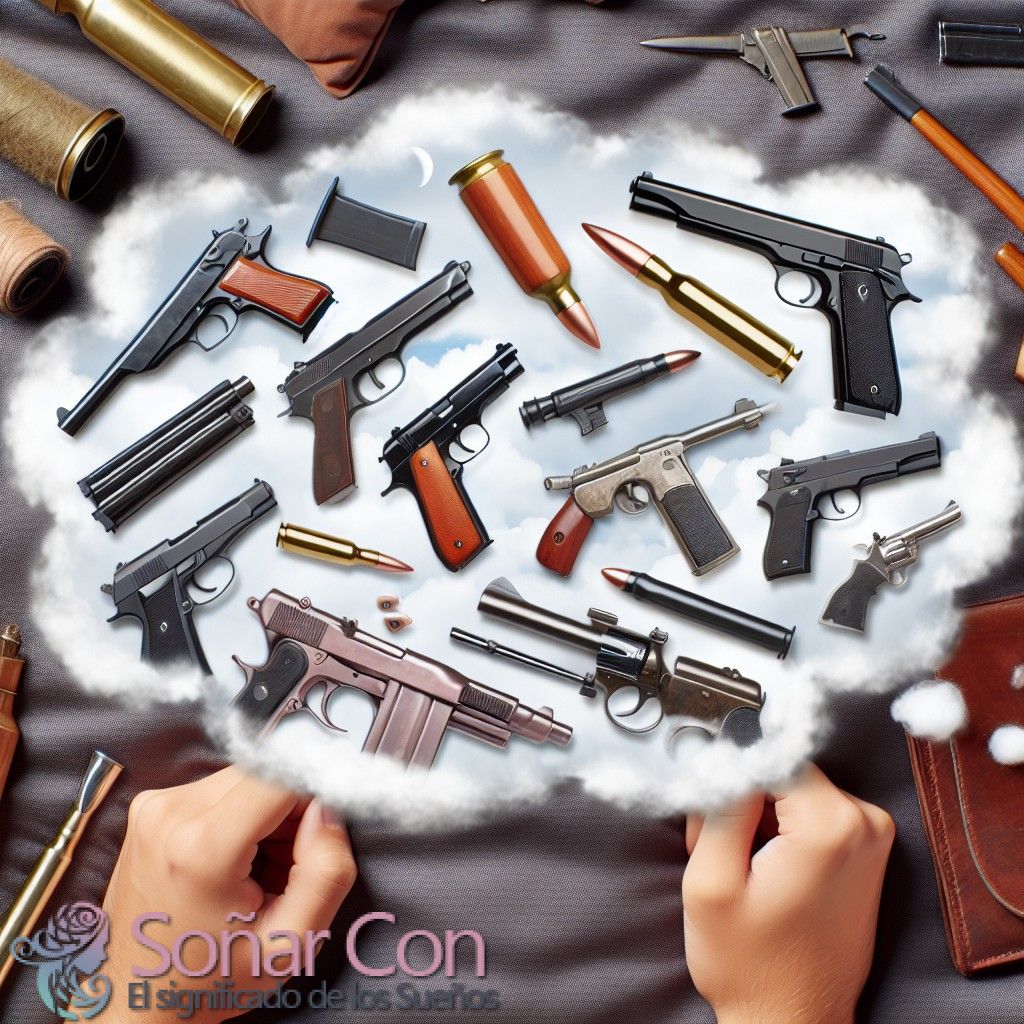 Soñar con una Pistola o Arma y en concordancia con su Soñando con Objetos