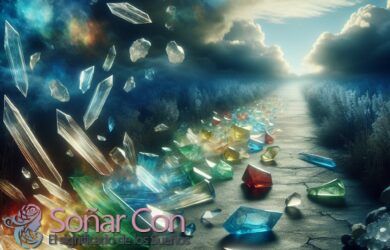 Soñar con vidrios rotos y Cristales, su significado