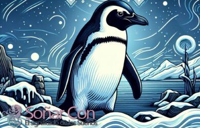Imagen representativa basada en el Tótem Pingüino y su Simbolismo animal y de acuerdo con su Tótem Animal